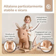 Schaukeltier Hase Fine - IT Infographic