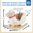 Schaukeltier Schaf - FR Infographic