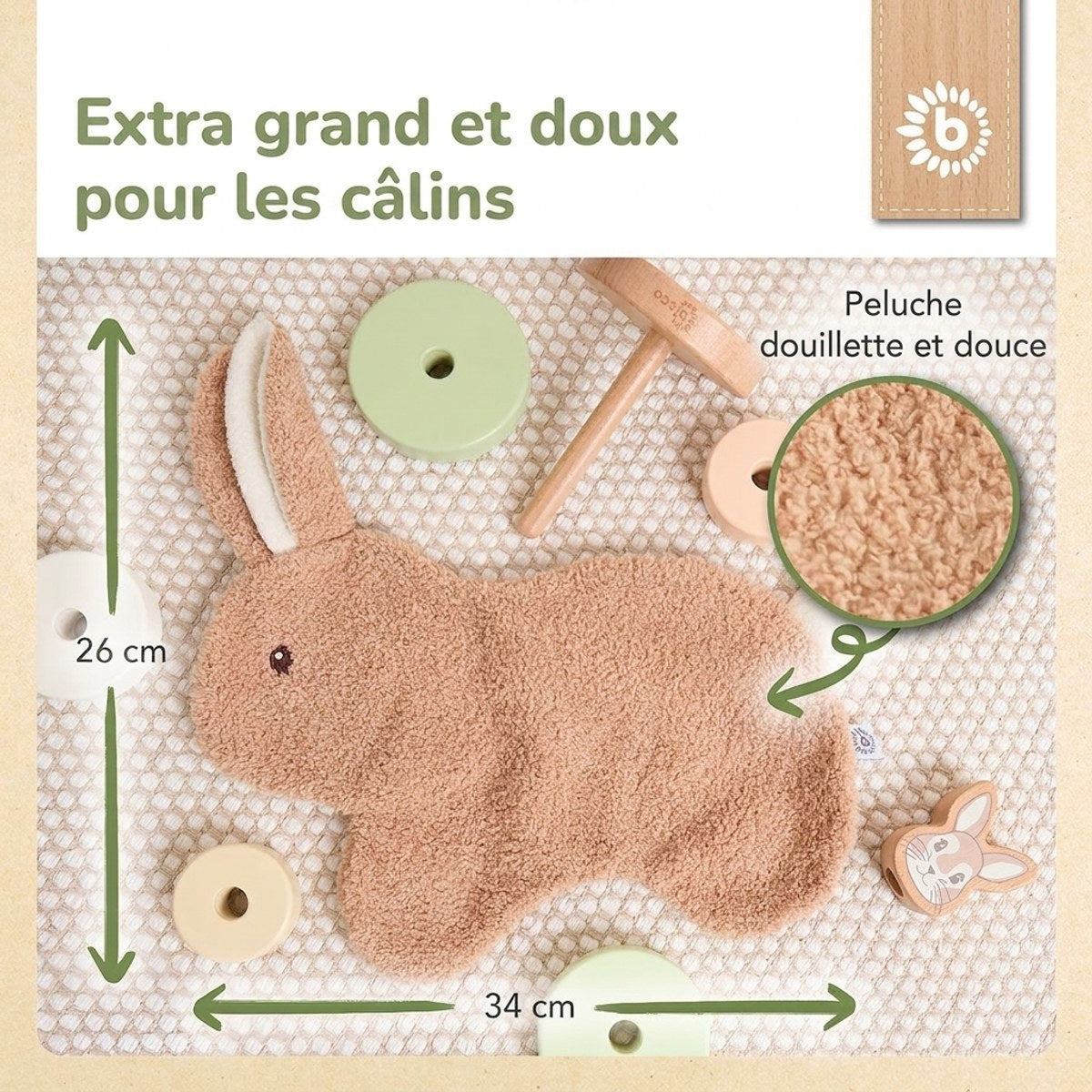 SCHMUSETUCH HASE FINE - FR Infographic