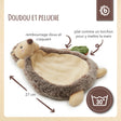 Schmusetuch Igel Piksi - FR Infographic