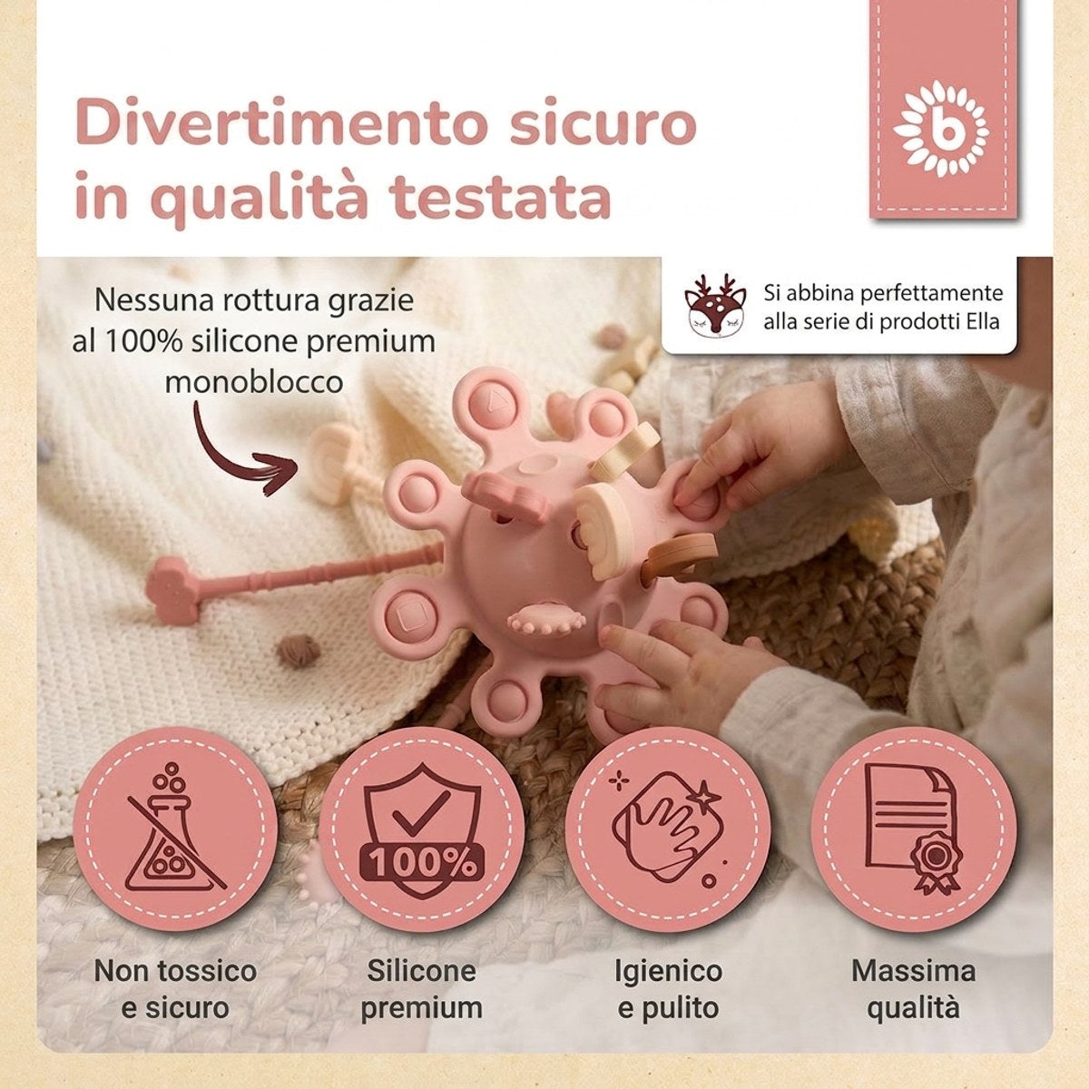 Silikon Activity Planet dreamy rose - IT Infographic