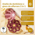 Silikon Beiß- & Greifball 2er Set Rosy Sky - IT Infographic
