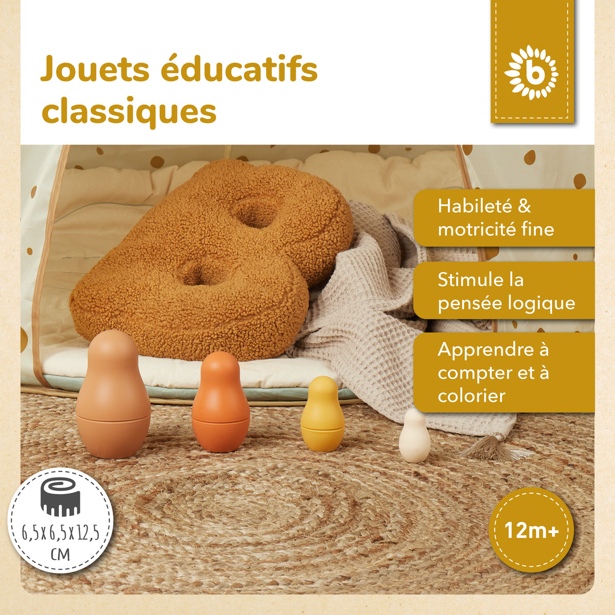 Silikon Matroschka Chocolate Bliss - FR Infographic