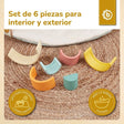 Silikon Regenbogen Tropical Vibes - ES Infographic