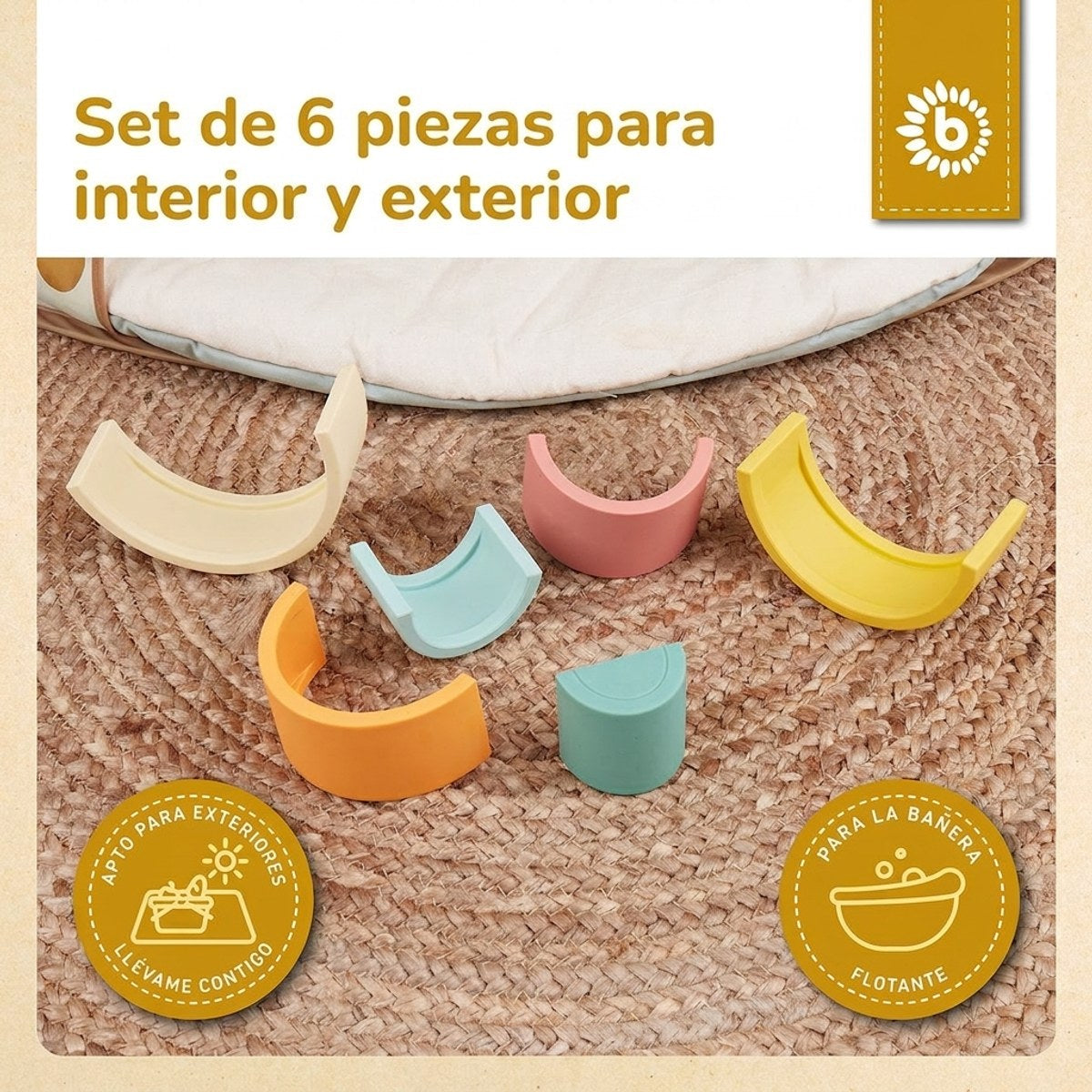 Silikon Regenbogen Tropical Vibes - ES Infographic