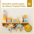 Silikon Regenbogen Tropical Vibes - ES Infographic