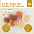 Silikon Stapelbecher Chocolate Bliss - FR Infographic