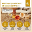 Silikon Stapelbecher Chocolate Bliss - FR Infographic