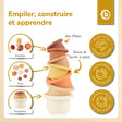 Silikon Stapelbecher Chocolate Bliss - FR Infographic
