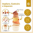 Silikon Stapelbecher Chocolate Bliss - IT Infographic