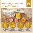 Silikon Stapelbecher Tropical Vibes - FR Infographic