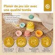 Silikon Stapelbecher Tropical Vibes - FR Infographic