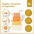 Silikon Stapelspiel Blume Chocolate Bliss - FR Infographic