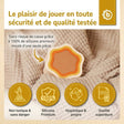 Silikon Stapelspiel Blume Chocolate Bliss - FR Infographic
