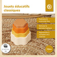 Silikon Stapelspiel Blume Chocolate Bliss - FR Infographic