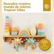 Silikon Stapelspiel Blume Tropical Vibes - ES Infographic
