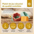 Silikon Stapelspiel Blume Tropical Vibes - FR Infographic