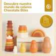 Silikon Stapelturm Chocolate Bliss - ES Infographic