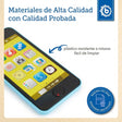 Smartphone blau mit Licht / Sounds - ES Infographic