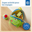 Smartphone blau mit Licht / Sounds - FR Infographic