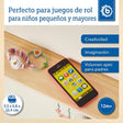 Smartphone rosa mit Licht/Sound - ES Infographic