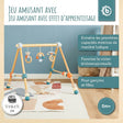 Spielbogen Bär höhenverstellbar - FR Infographic