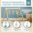 Spielbogen Bär höhenverstellbar - FR Infographic