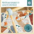 Spielbogen Bär höhenverstellbar - FR Infographic