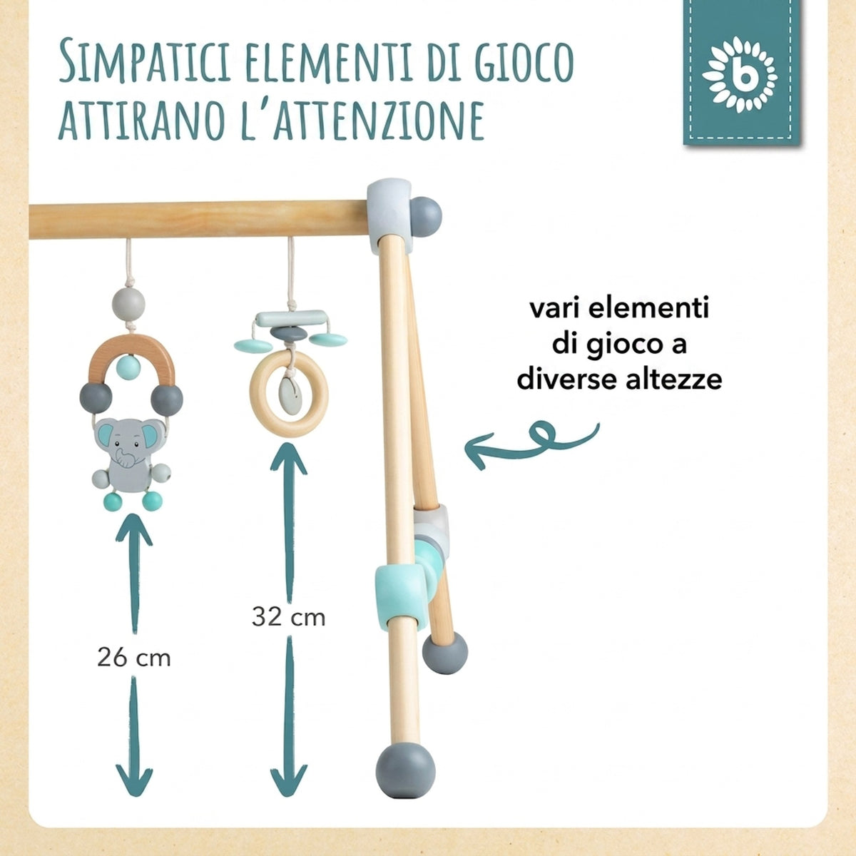 Spielbogen Elefant - IT Infographic