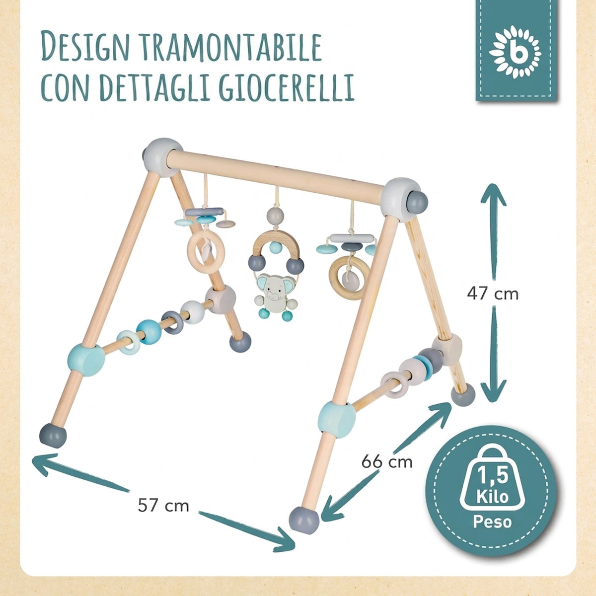 Spielbogen Elefant - IT Infographic