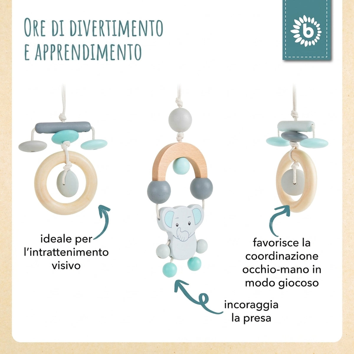 Spielbogen Elefant - IT Infographic