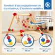 Spielbogen Gymnast - höhenverstellbar - FR Infographic