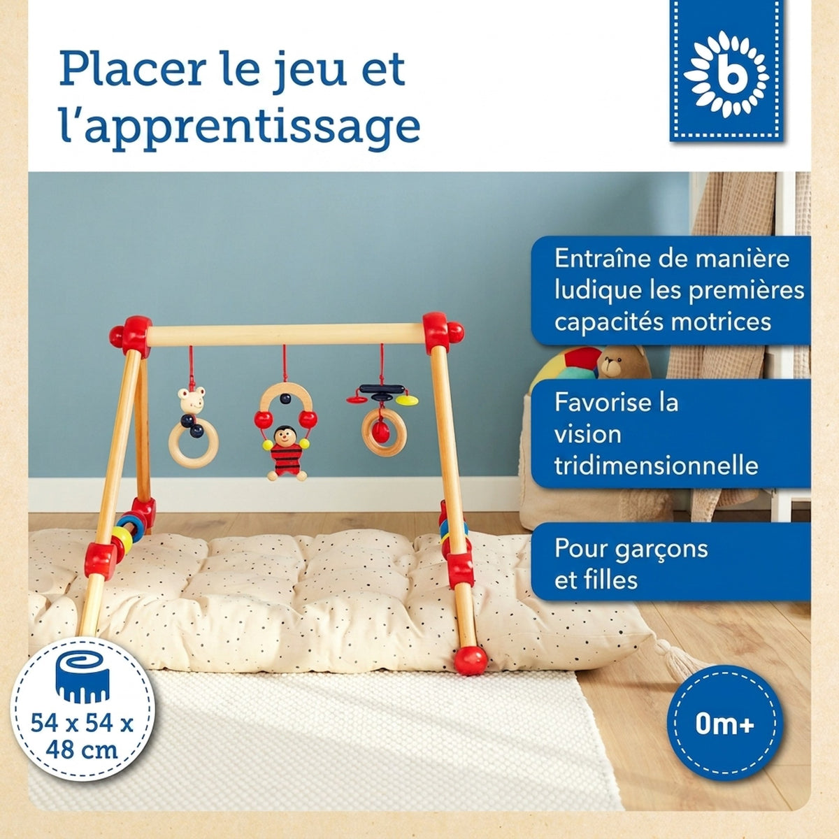 Spielbogen Käferchen - FR Infographic