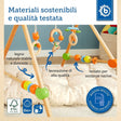 Spielbogen Trendy - höhenverstellbar - IT Infographic