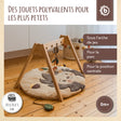 Spieldecke Igel Piksi - FR Infographic