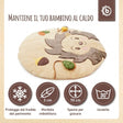 Spieldecke Igel Piksi - IT Infographic