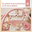 Spieldecke mit Activitybogen Reh Ella - FR Infographic