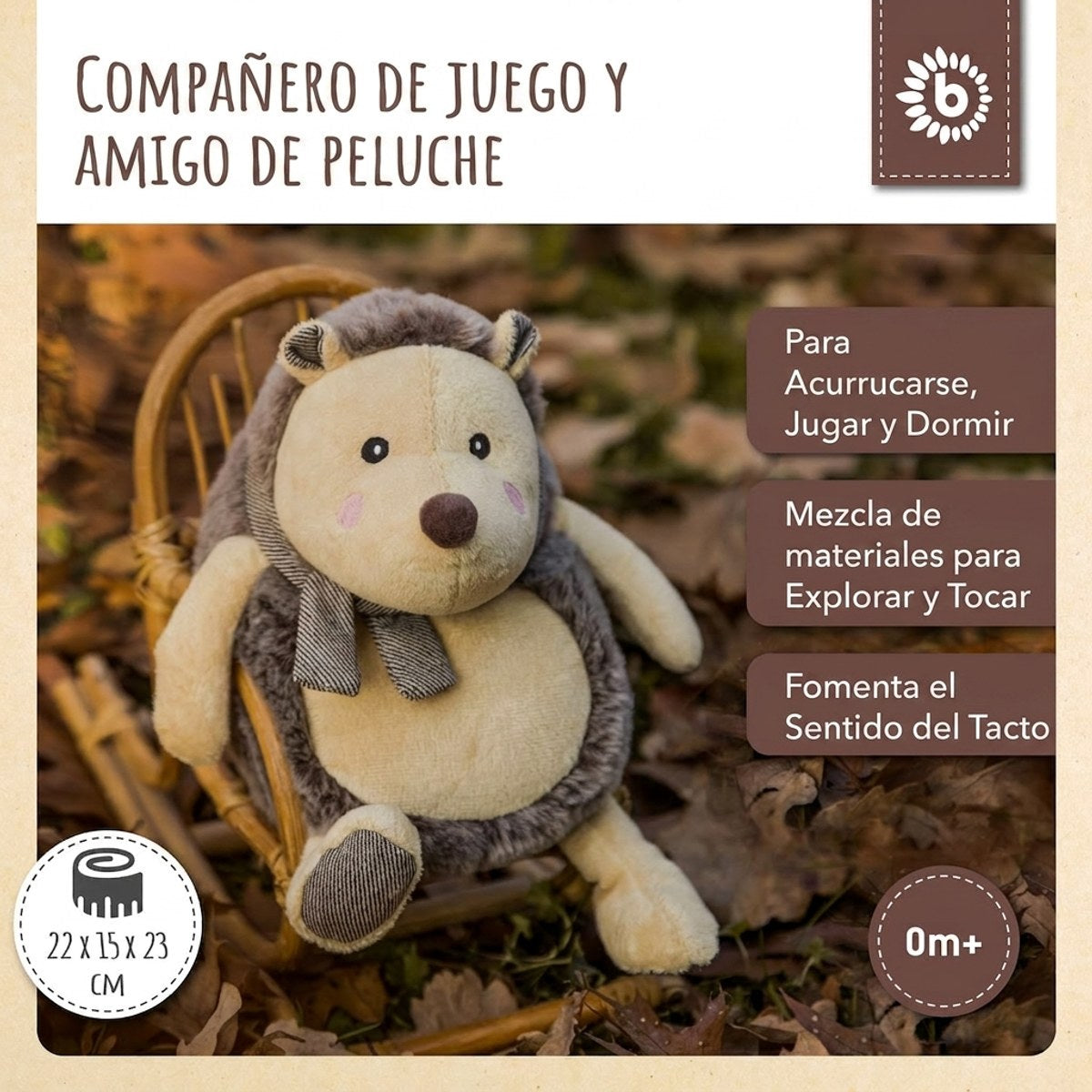 Spielfigur Igel Piksi - ES Infographic