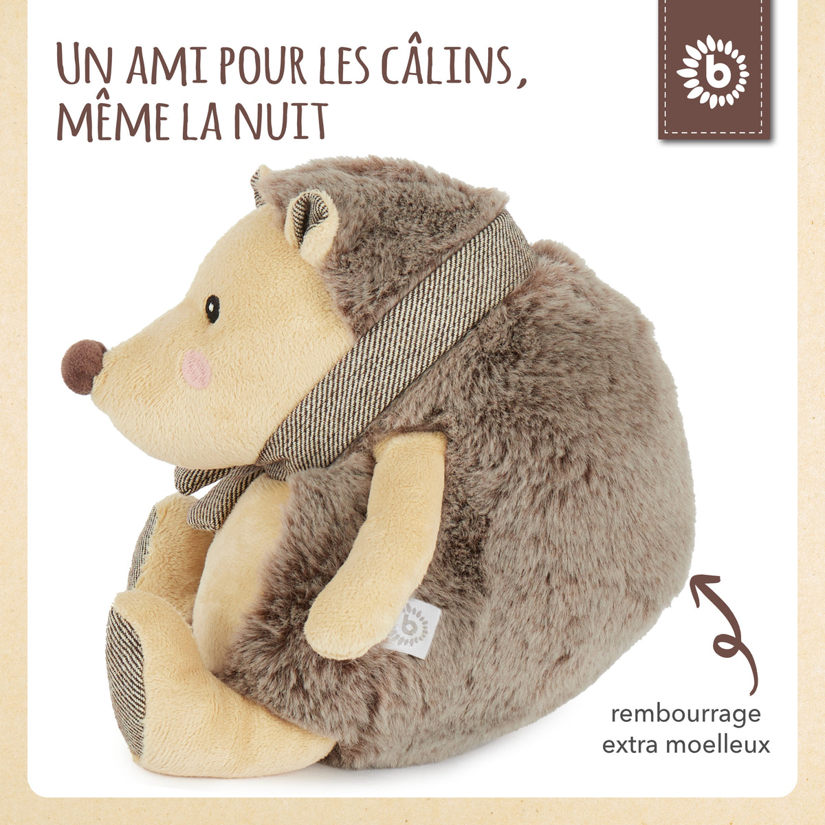 Spielfigur Igel Piksi - FR Infographic