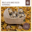 Spielfigur Igel Piksi - IT Infographic