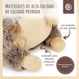 Spielfigur Igel Piksi mit Magneten - ES Infographic