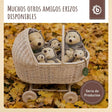 Spielfigur Igel Piksi mit Magneten - ES Infographic