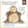 Spielfigur Igel Piksi mit Magneten - IT Infographic