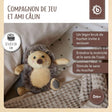 Spielfigur Igel Piksi mit Rassel - FR Infographic
