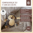 Spielfigur Igel Piksi mit Rassel - FR Infographic