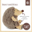 Spielfigur Igel Piksi mit Rassel - FR Infographic