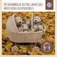 Spielfigur Igel Piksi mit Rassel - FR Infographic