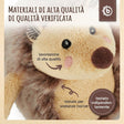 Spielfigur Igel Piksi mit Rassel - IT Infographic