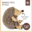 Spielfigur Igel Piksi mit Rassel - IT Infographic