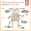 Kuschelkissen Reh Ella - ES Infographic